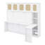 Lit escamotable avec bureau et armoires, lit escamotable peu encombrant pour bureau à domicile-747984707