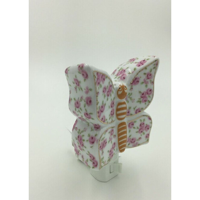 Veilleuse en forme de papillon rose Escoba