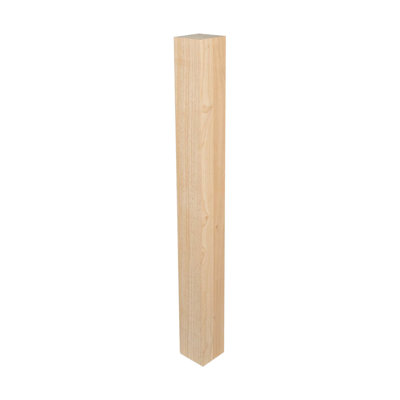 Pied d'îlot en bois massif H 35-1 / 4 po x 3-1 / 2 po Lizmar