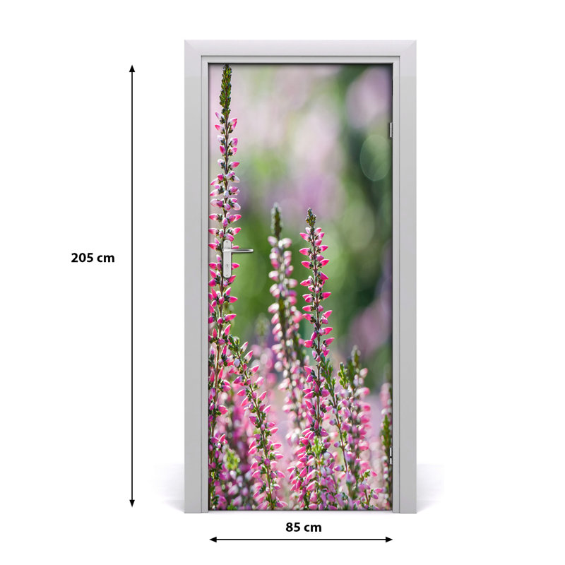 Heather Door Decal