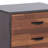 Eloy Walnut & Espresso Finish Accent Table