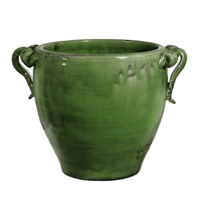 Pot de fleurs urne en terre cuite Mustin
