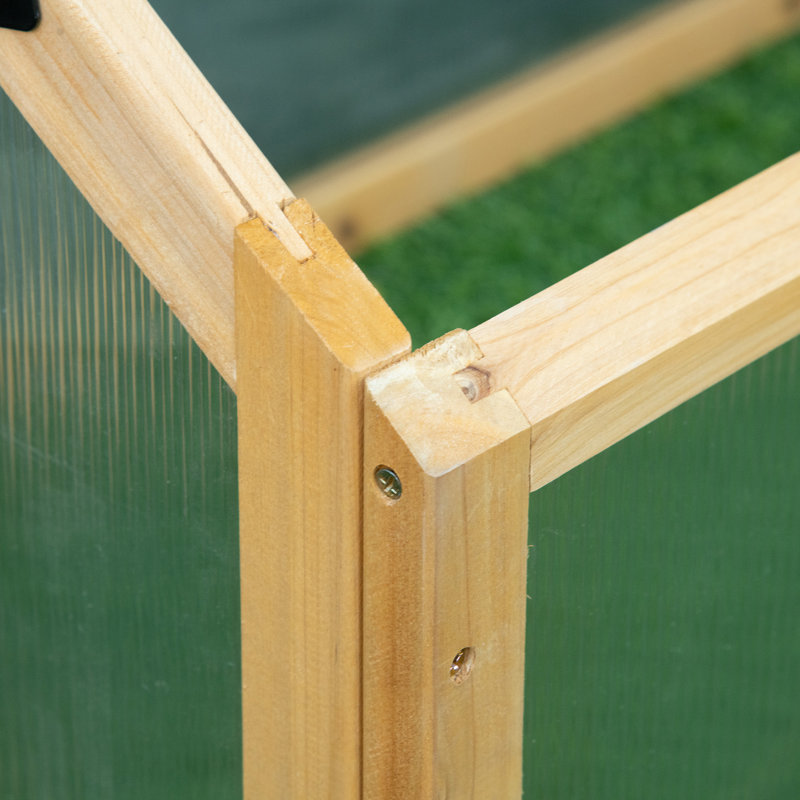 Jardin de serre en polycarbonate Outsunny
