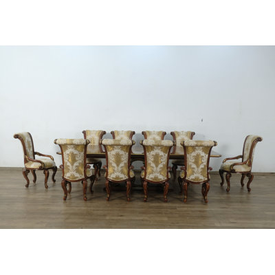 Raffaello 11 - Piece Extendable Dining Set