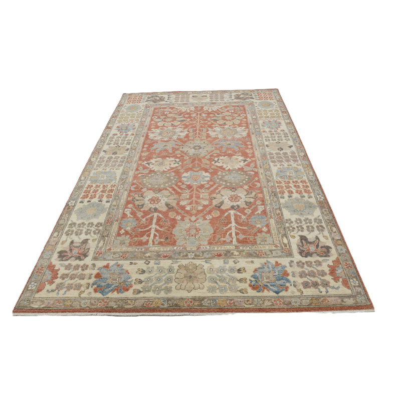 Traditional Hand Knotted Wool Oriental Area Rug