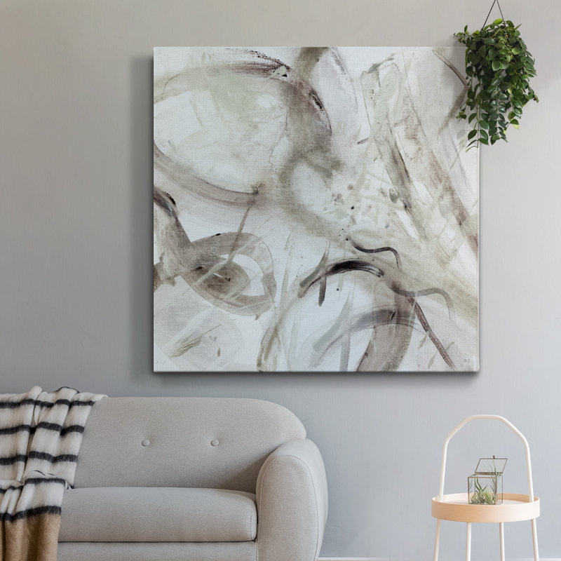 Walking In The Rain I-Premium Gallery Wrapped Canvas - Ready to Hang