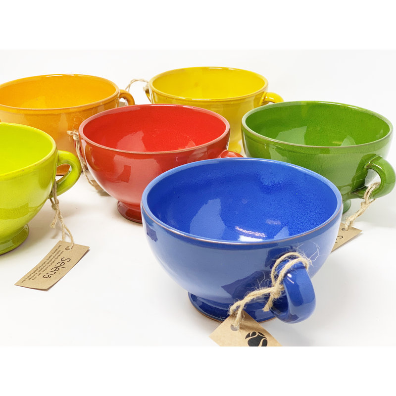 Selena - Soup Bowl Set 2, Yellow