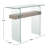 Kayley 39.4'' Glass Top Console Table-607793748
