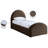 Chiu Chenille Fabric Upholstered Trundle Bed-1544829162