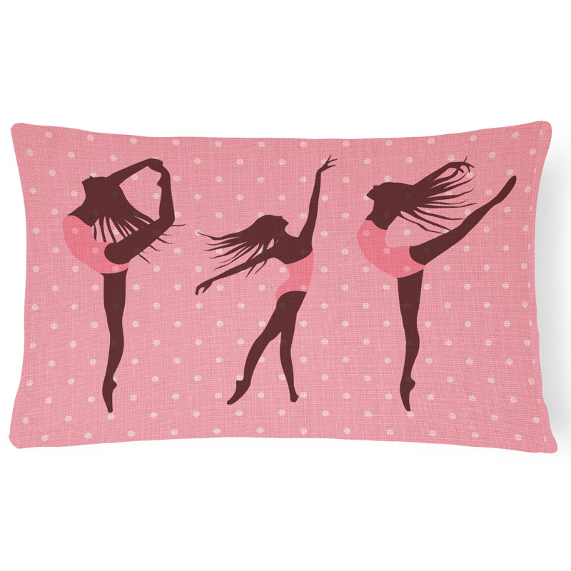 Coussin lombaire en lin danseurs