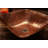 14" Square Vessel Hammered Copper Sink