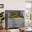 Support pour terrarium 45 gallons avec armoire de rangement réglable