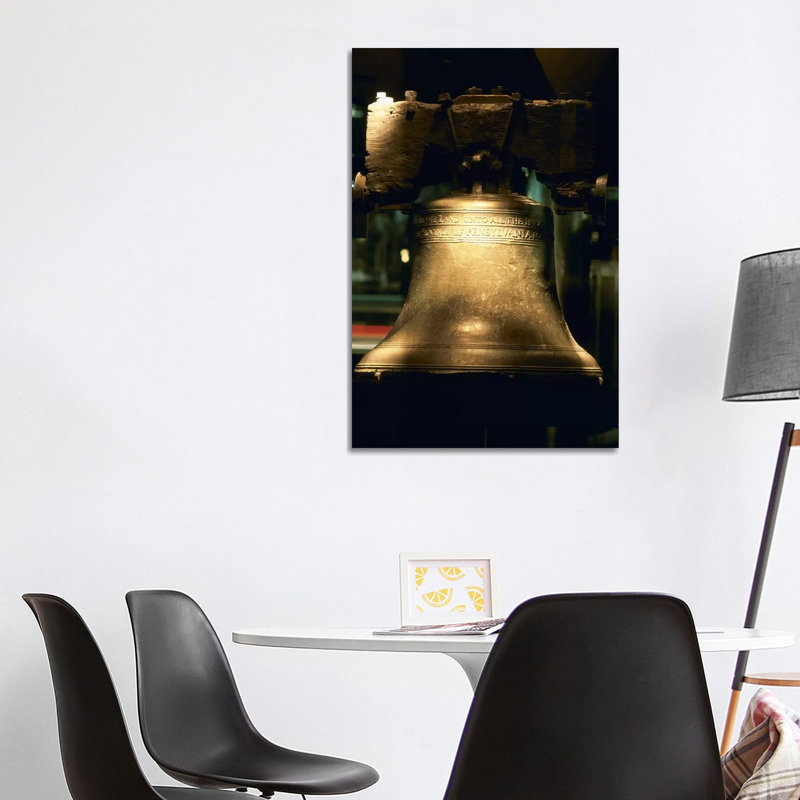 Close-up Of A Bell - Wrapped Canvas Print, 101.6 cm H x 66.04 cm W x 1.91 cm D