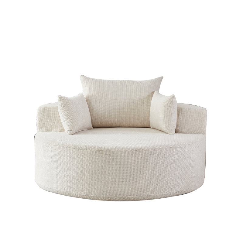 Méridienne surdimensionnée 55 po, Beige