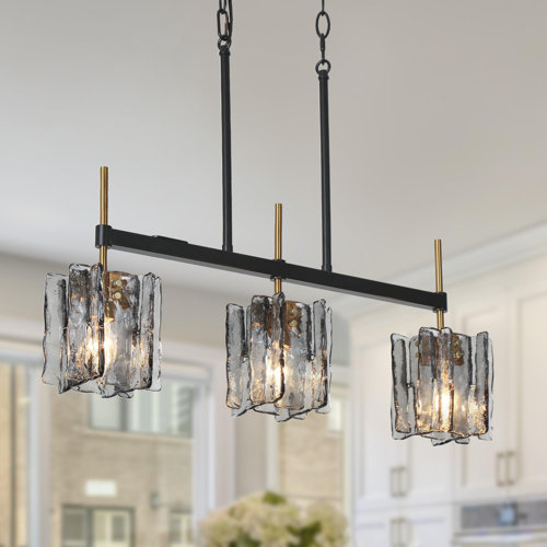3 Light Kitchen Island Pendant Lighting You'll Love | Wayfair