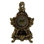 Traditional Roman Numeral Quartz Movement / Crystal Tabletop Clock in