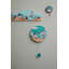 Kierra Wood Wall Clock