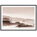 Moody Cliffs Print by Carly Tabak
