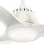 52" Wisp 3 - Blade LED Standard Ceiling Fan with Remote Control and Light Kit Included-56005327