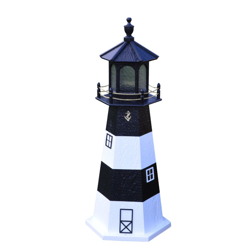 Gretchen Wood Nautical & Beach Garden Art, 48" H x 21" W x 21" D