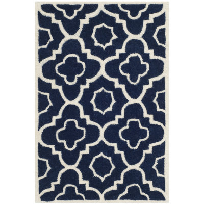 Septimus Geometric Wool Hand Woven Area Rug