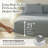 Southshore Fine Linens Vilano Springs Extra Deep Pocket 6-Piece Sheet Set, Ultra Soft Double-Brushed 110 GSM Microfiber Bedding, 21-Inch Deep Pocket, 4 Pillowcases, Queen, Steel Grey-86340218-86340213