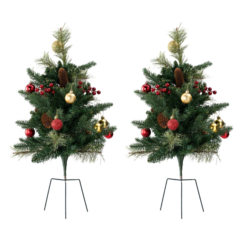 2.13' H Artificial Pine Christmas Tree