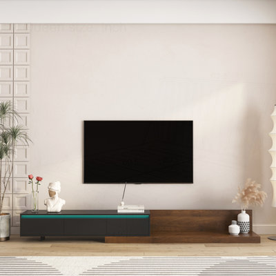 Meuble télé moderne avec lumières DEL