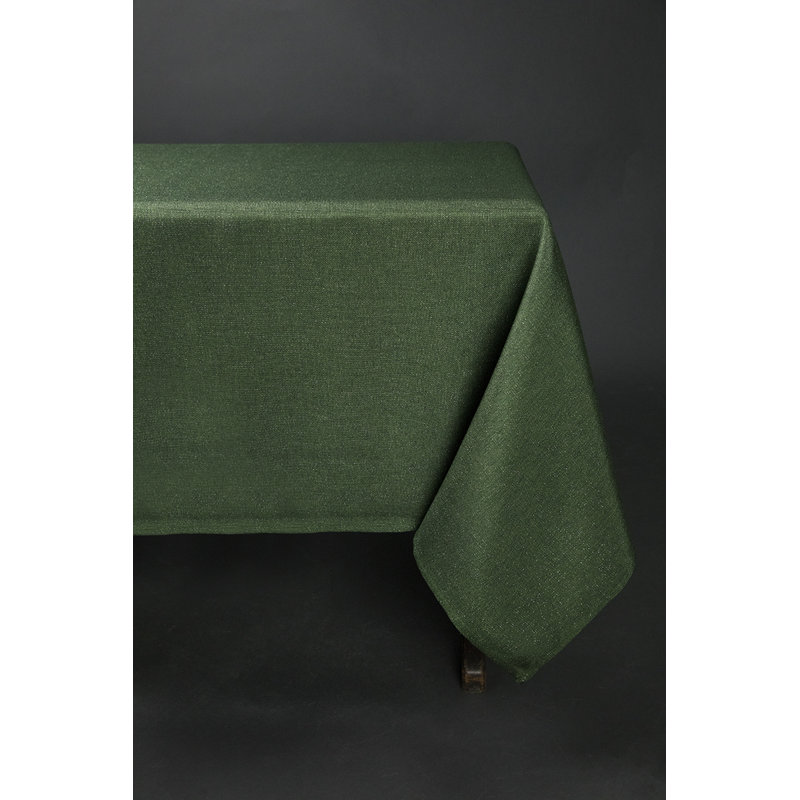 Nappe Sharleen, Vert pin, L 144 po x l 72 po