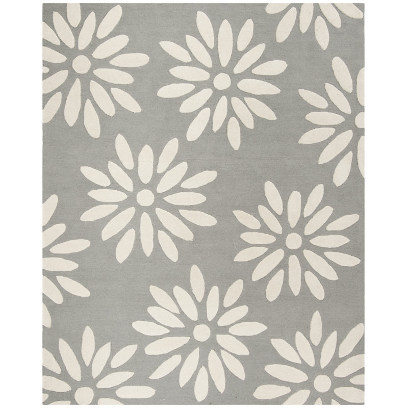 Claro Hand Tufted Wool Rug, Rectangle 8' x 10'