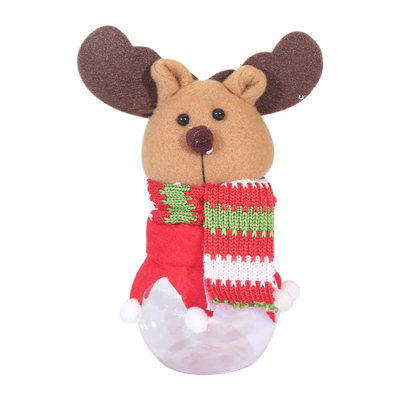 Christmas Gift Hanging Hand Children's Gift Box Christmas Transparent Plastic Toy Candy Can