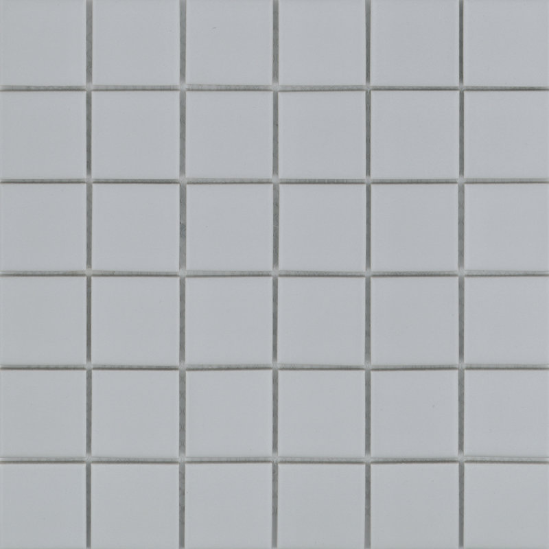 Catch 12 x 12 Ceramic Mosaic Sheet, Gray