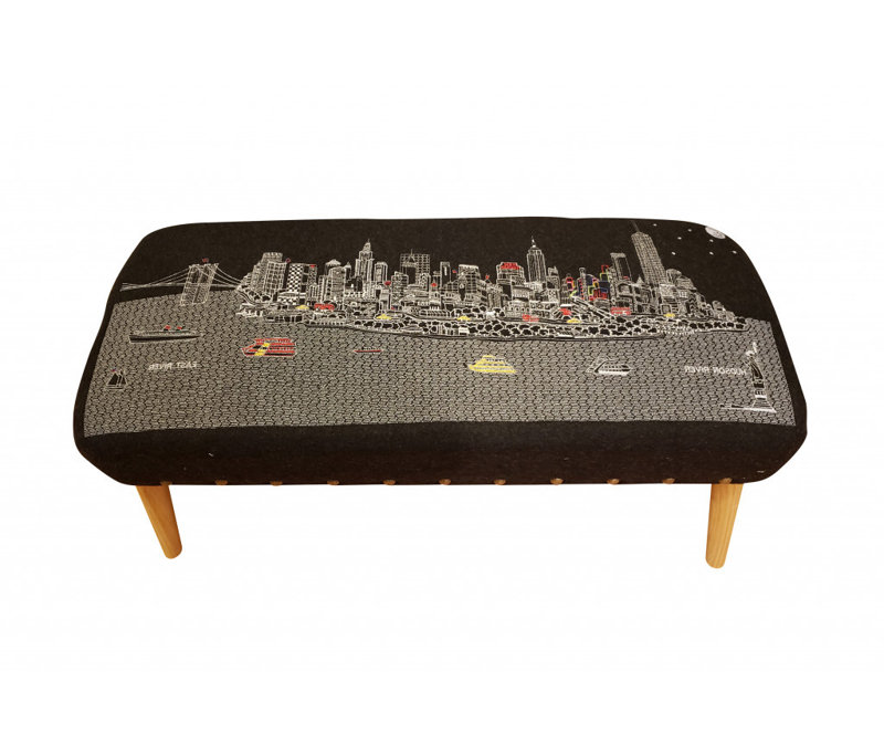 Hima Upholstered Ottoman