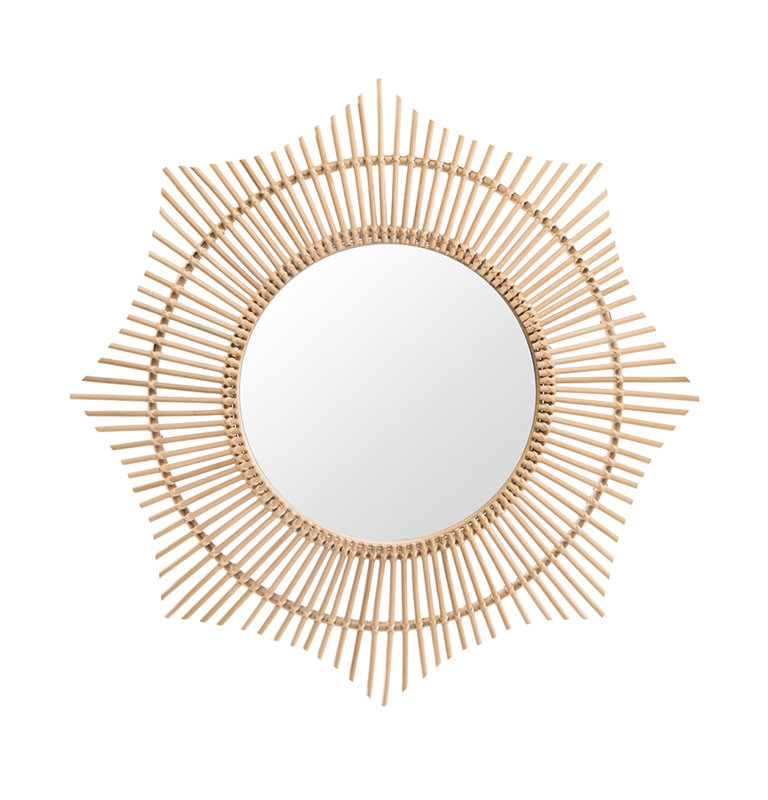Miroir décoratif Tudor City Coastal Sunburst
