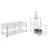 Beckett Glass Top Coffee Table