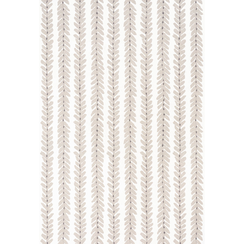 Schumacher x Veere Grenney Woodperry Wallpaper, Taupe