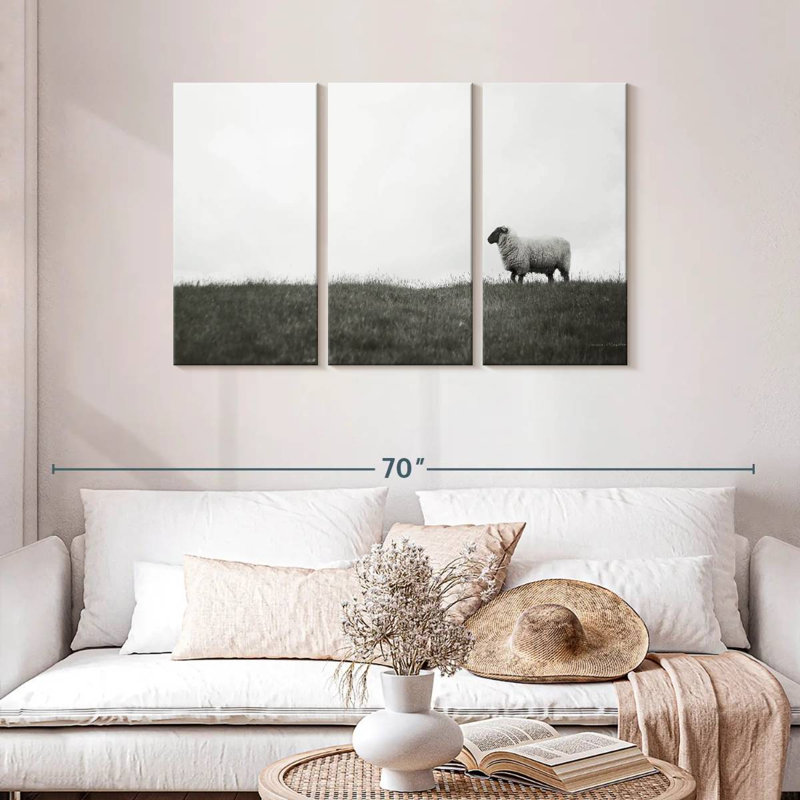 Brampt Islay Sheep II, 28" H x 45" W