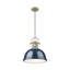 Luminaire suspendu 1 lumière avec tige Bryceton-107150026-107150038