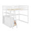 Lit mezzanine double avec bureau et tablettes-2007363022