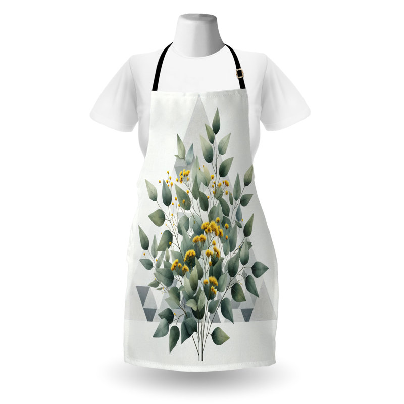 Floral Bib Apron