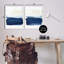 «Coastal Brushstrokes Abstract Beach», ensemble de 2 giclées par Victoria Barnes-356857926-356857927