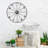 Ashanti Metal Wall Clock