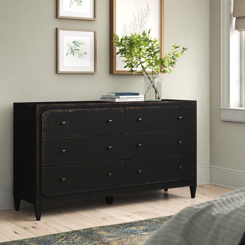 Birch Lane™ Chamberlain 6 - Drawer Dresser & Reviews | Wayfair