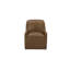 Maisie Rolling Dining Chair Tan Leather