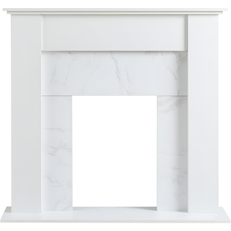 FLAMEKO Verona Mantel, White