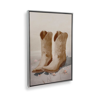 Sandy Cowboy Essentials I, reproduction sur toile dans un cadre