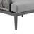 Evalyn Metal Outdoor Lounge Chair with Cushions