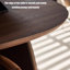 Nordic wabi-sabi style irregular solid wood dining table-922091072