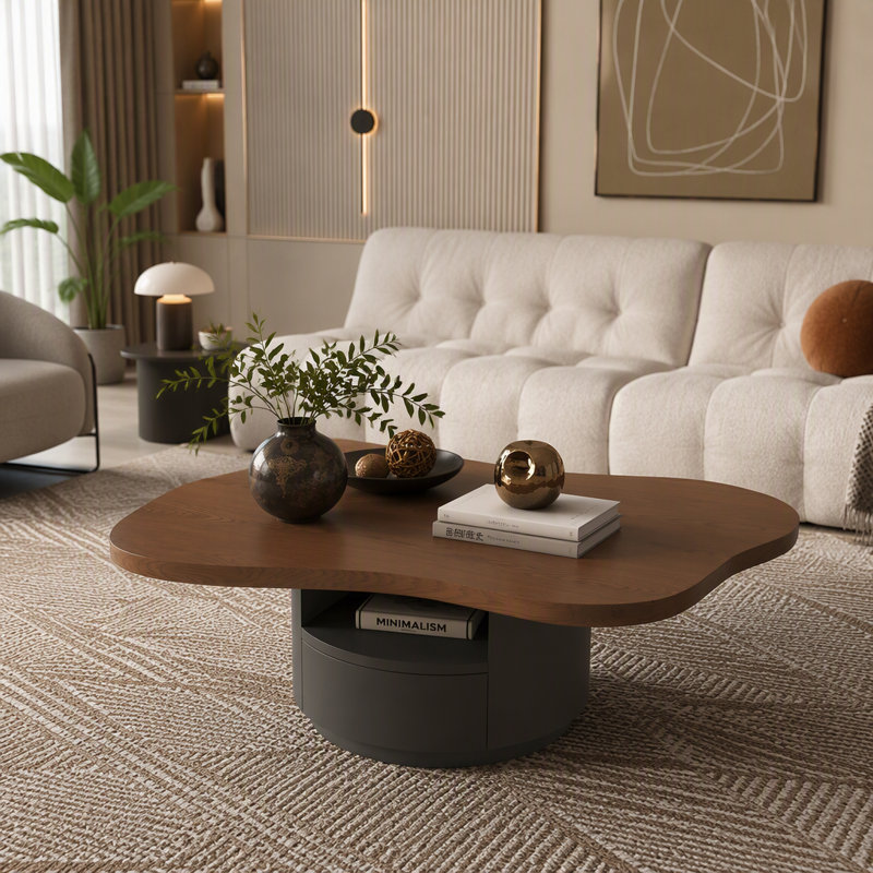 Table basse 47,24 po Mid-Century Cloud