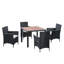 Edward-Matthew Metal Bar Set with Stools